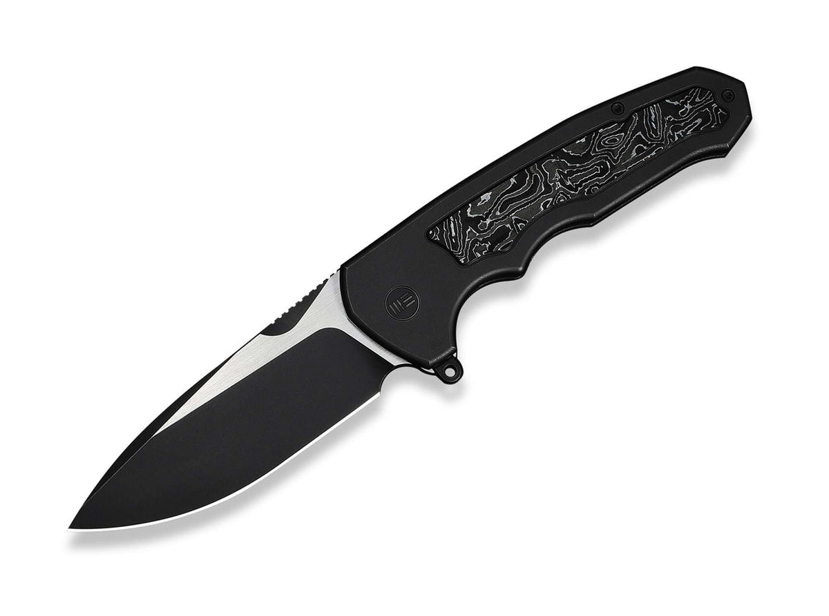 WE Knife Starlash M390 Black Ti Aluminum Foil CF Black SW