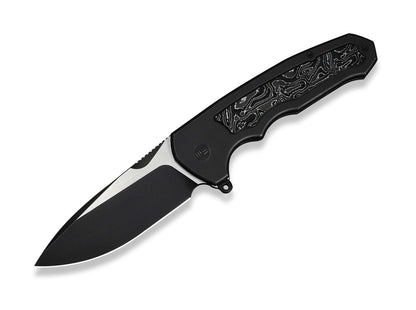 WE Knife Starlash M390 Black Ti Aluminum Foil CF Black SW