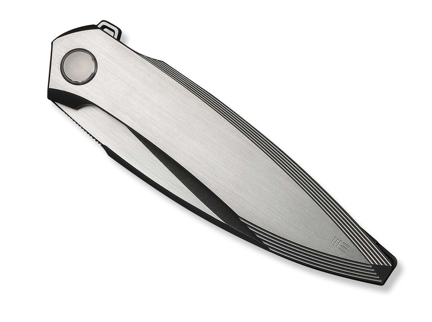 WE Knife Fluxor M390 Satin & Black Ti Two Tone