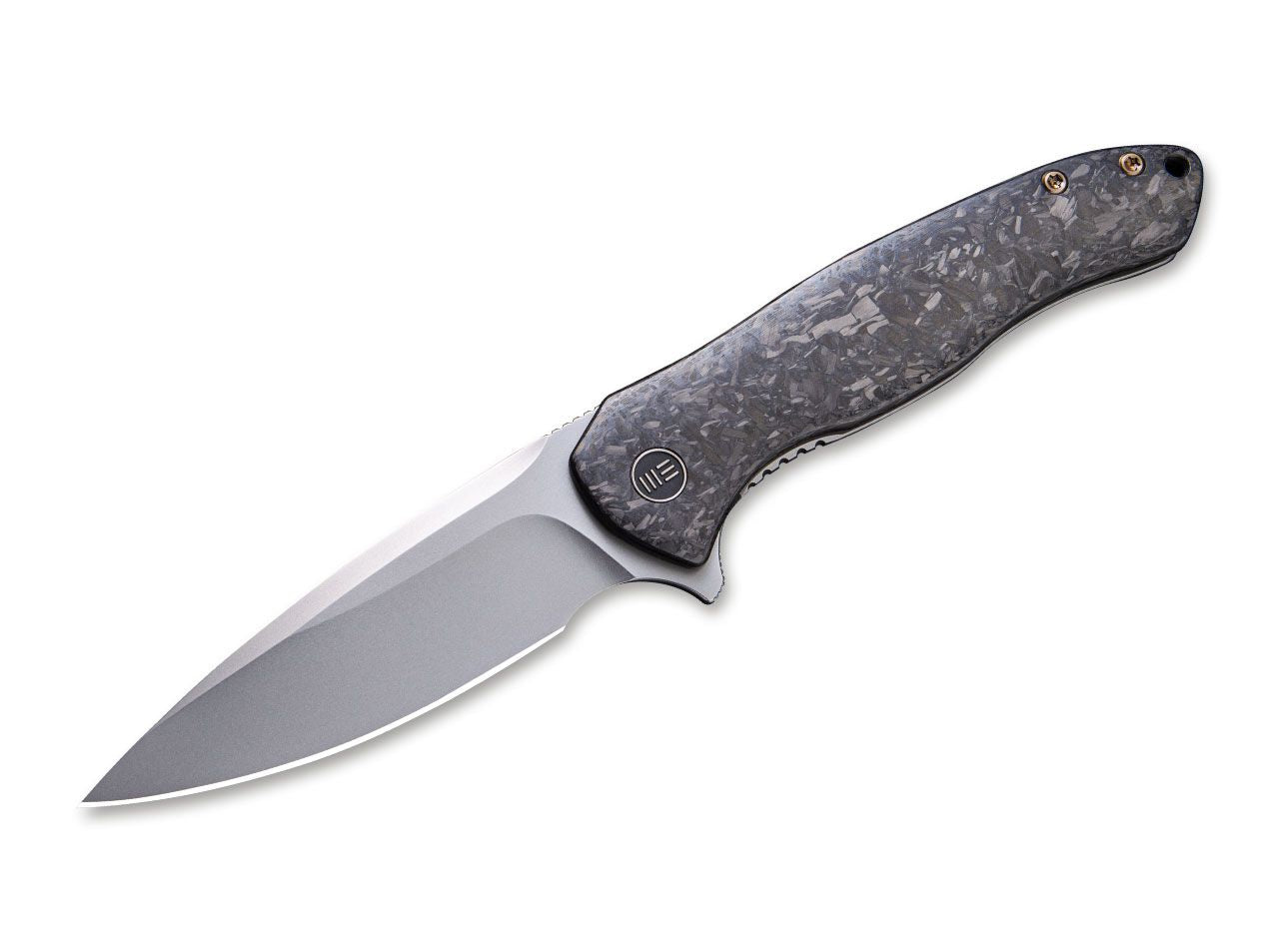 WE Knife Kitefin Shredded Carbon