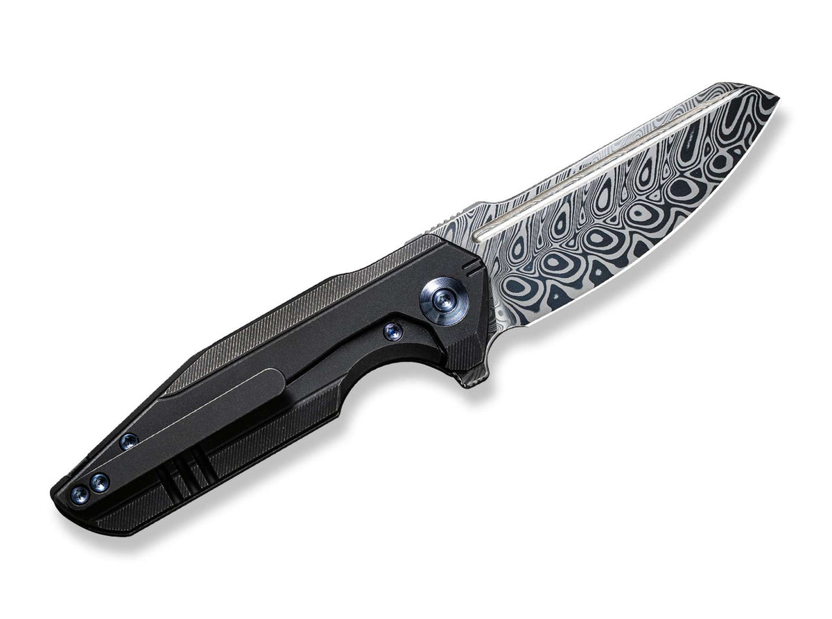 WE Knife StarHawk Titanium Black Damascus