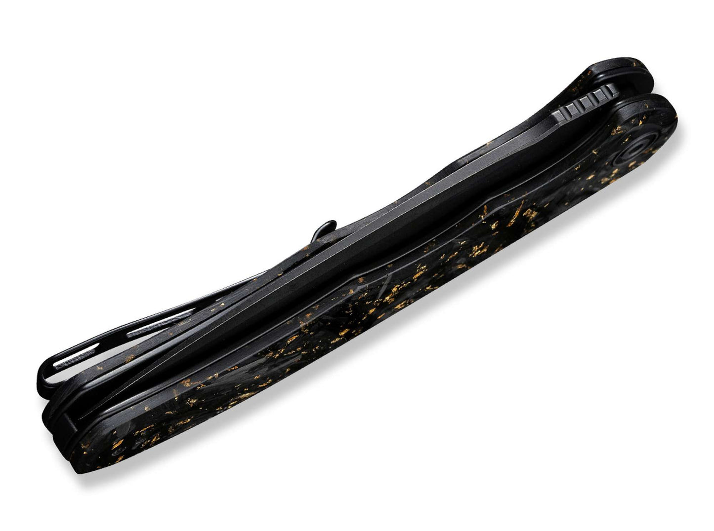 CIVIVI Praxis Shredded Carbon Gold
