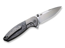 WE Knife Nitro Mini Gray Titanium Marble Carbon