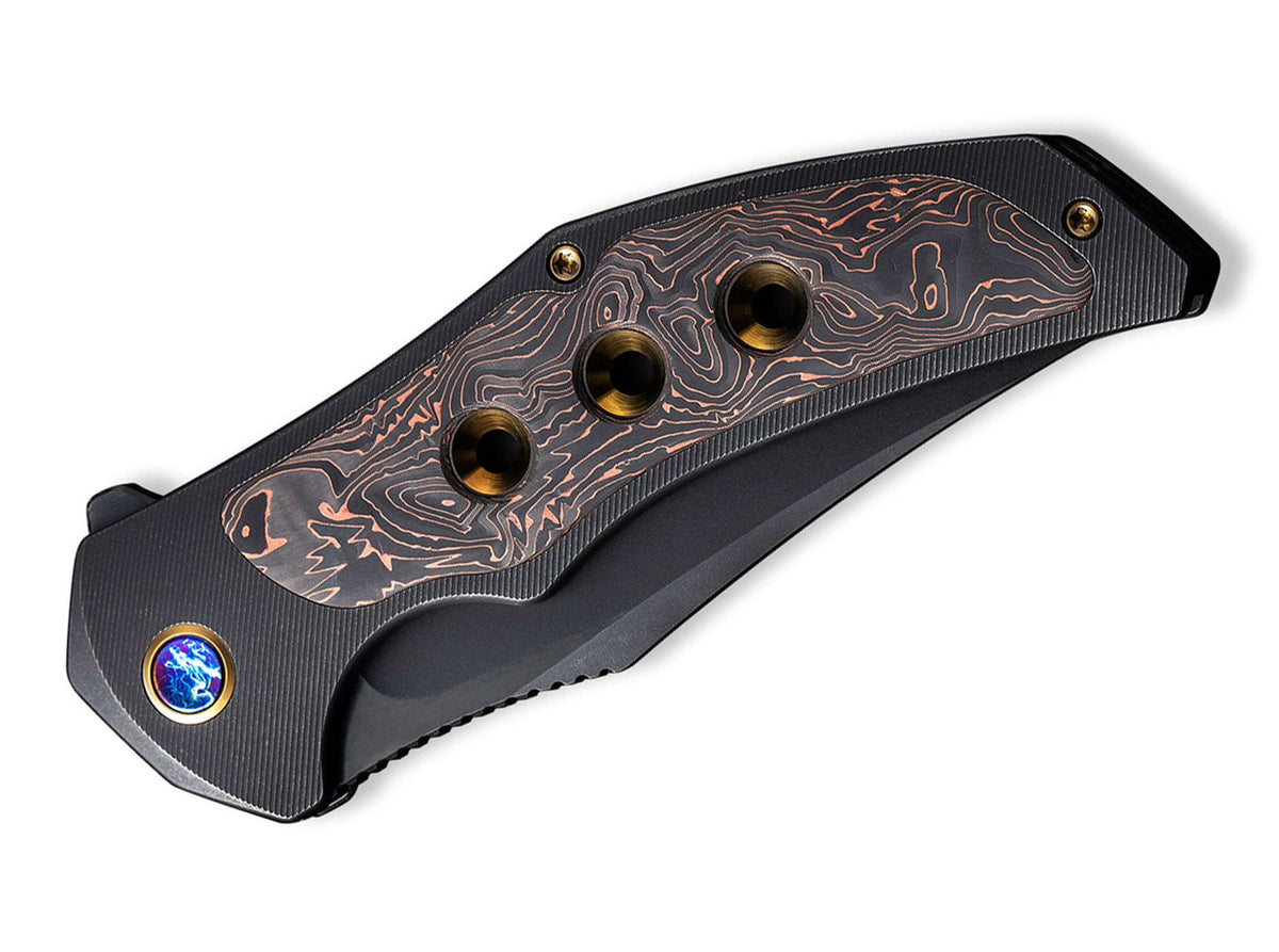 WE Knife Magnetron Titanium Copper Foil CF