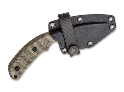 Bastinelli Knives Askari Micarta Green