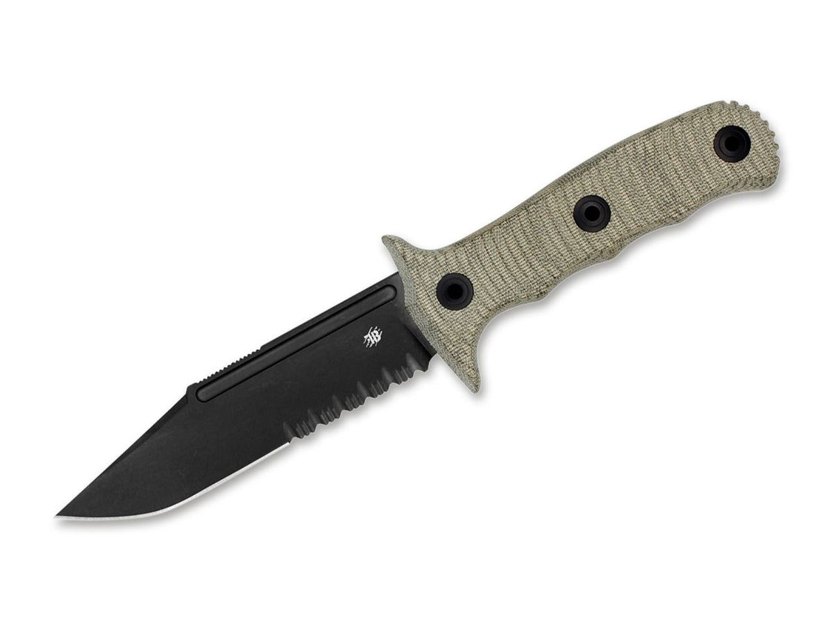 Bastinelli Knives Binome Micarta Green