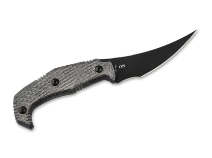 Bastinelli Knives Yummy Micarta Black DLC
