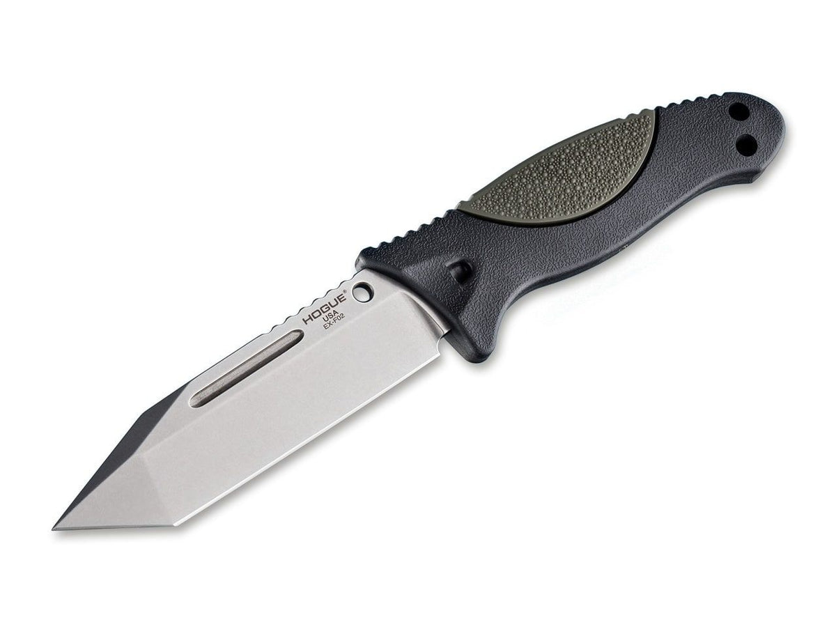 Hogue EX-F02 4.5 Satin Tanto Rubber Green