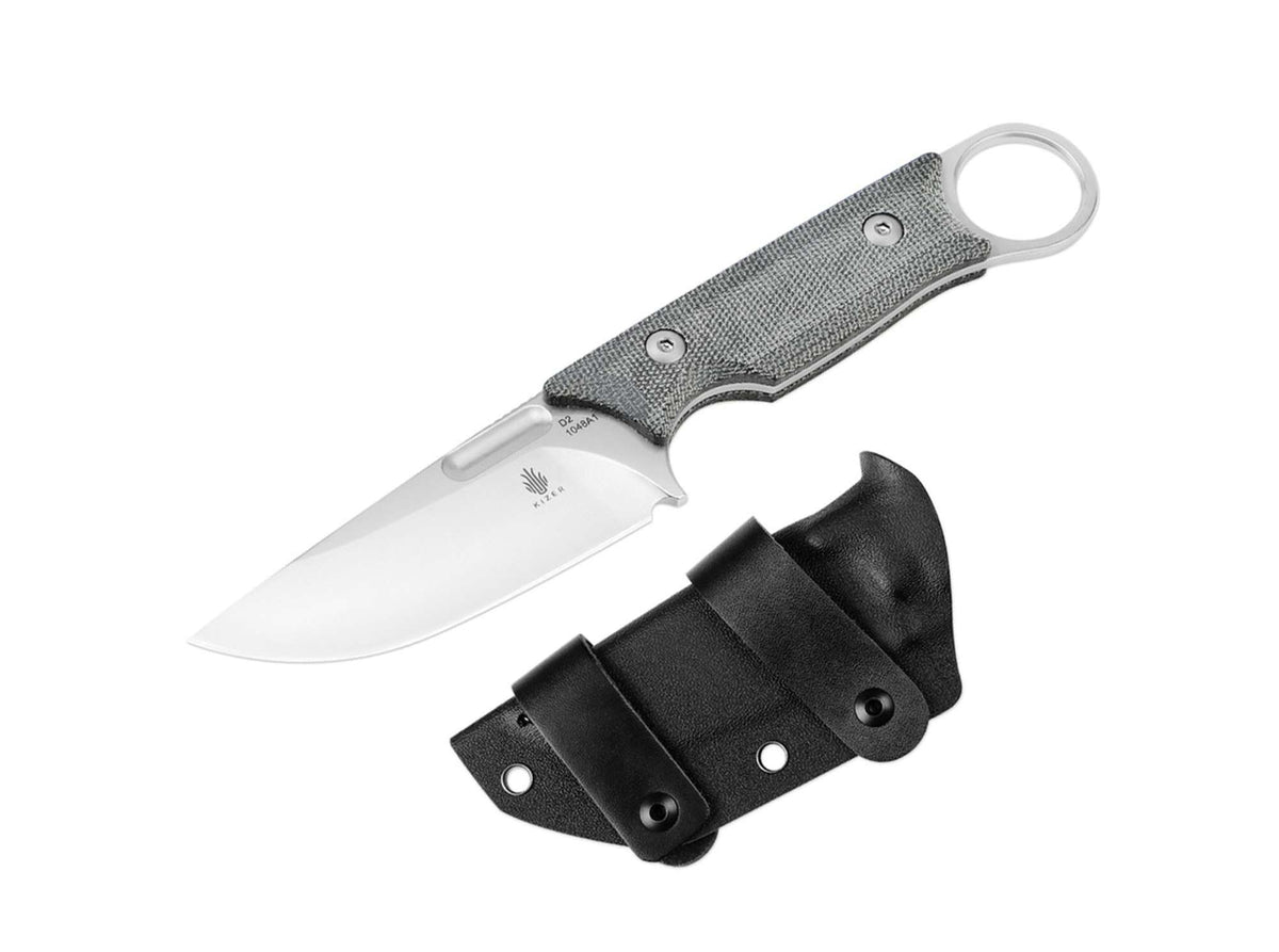 Kizer Cabox Micarta Black