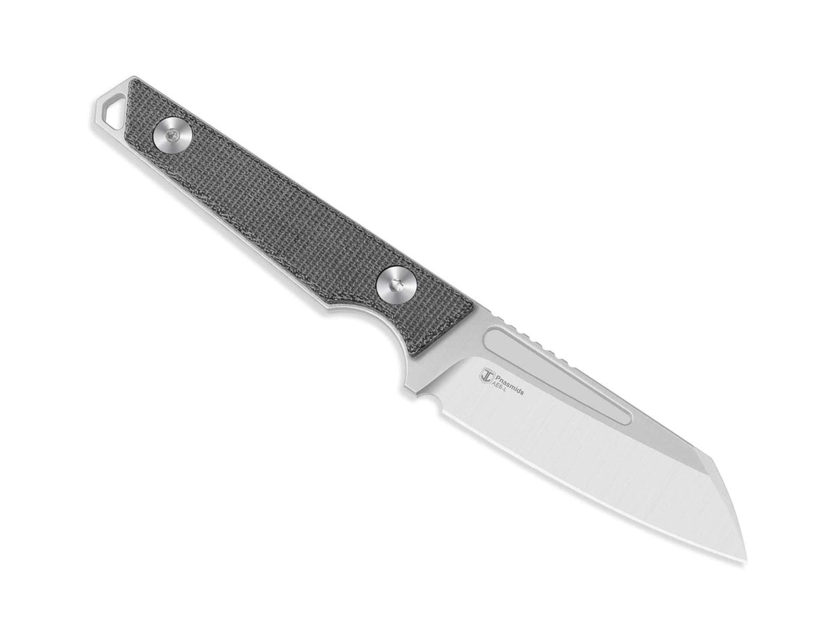 Kizer Phasmids AEB-L Black Micarta