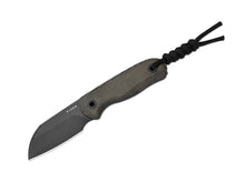 Kizer Drop Bear Fix S45VN Grayish Green Norplex UltreX Micarta DLC