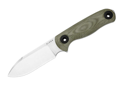 Kizer Drop Bear Fix 3 14C28N Green Micarta