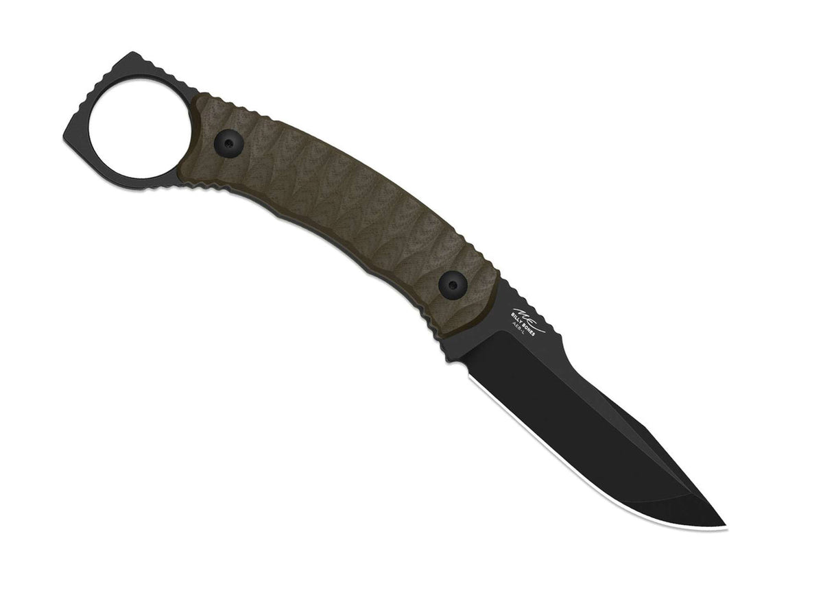 Kizer Billy Bones AEB-L Green G10 PVD