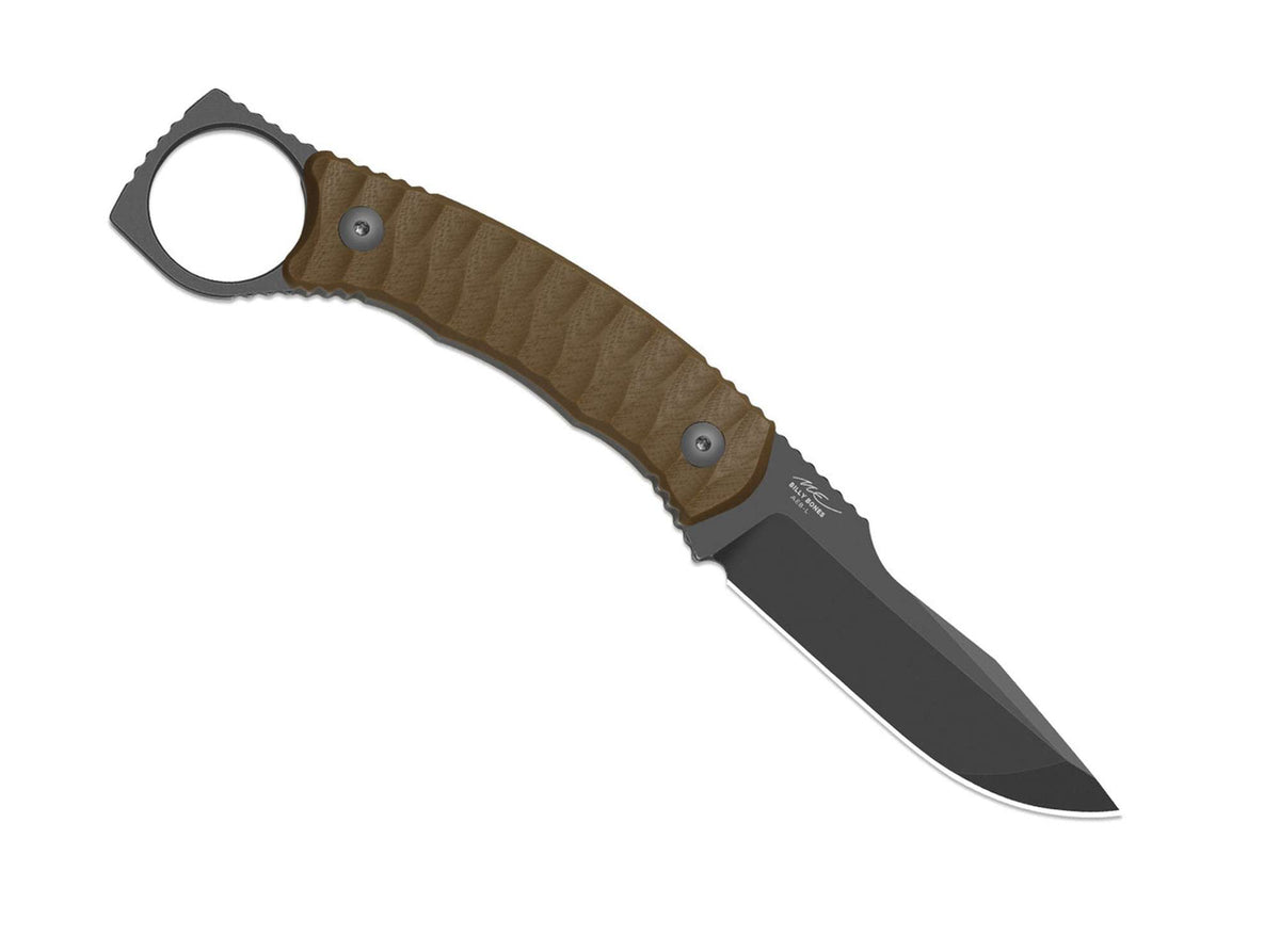 Kizer Billy Bones AEB-L Sand G10 Gray PVD