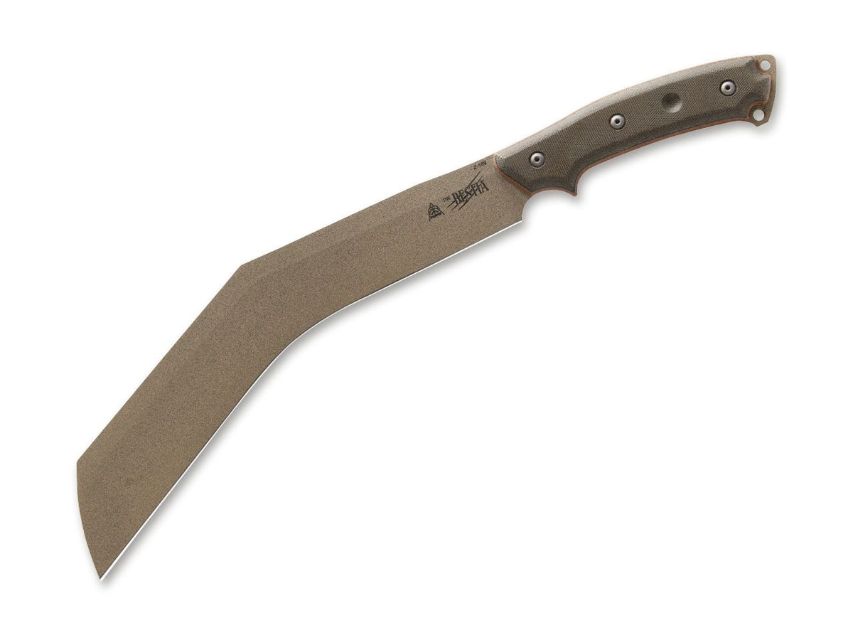 TOPS Knives The Bestia Micarta Green