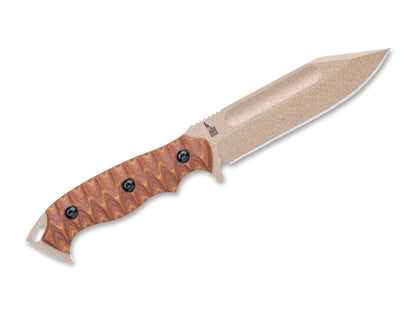 TOPS Knives M-PAT Tan Canvas Micarta