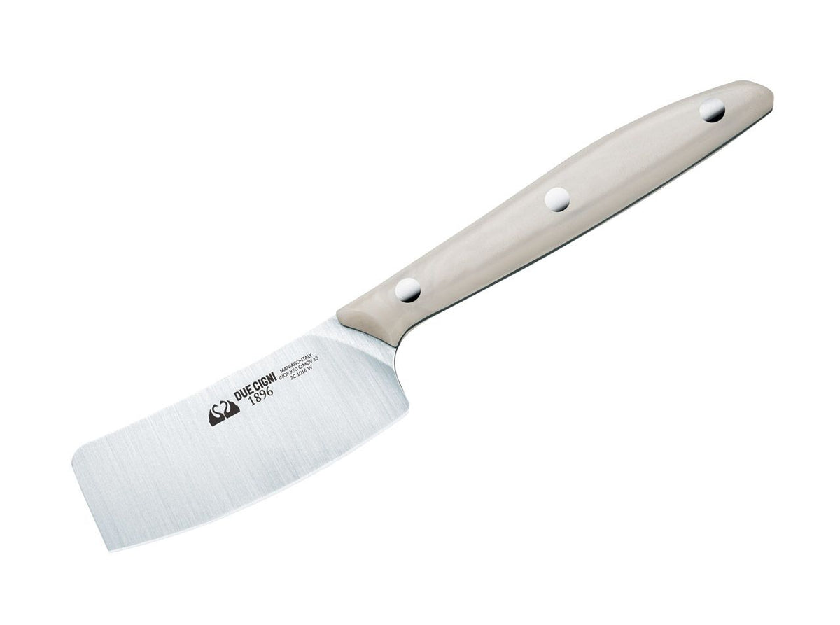 Due Cigni 1896 Weichkäsemesser POM Weiß