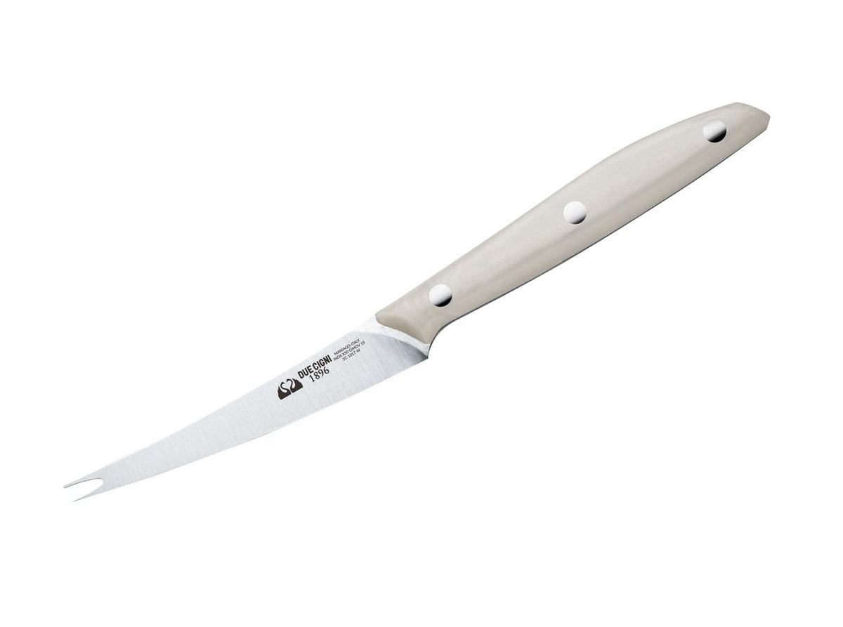 Due Cigni 1896 Käsemesser POM Weiß