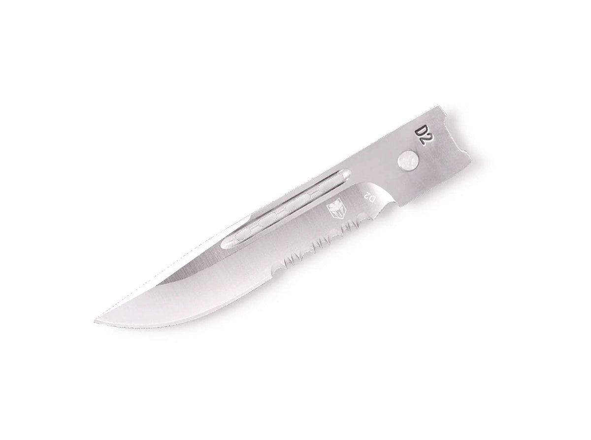 CobraTec Medium CTK-1 Blade Drop Serrated Blade