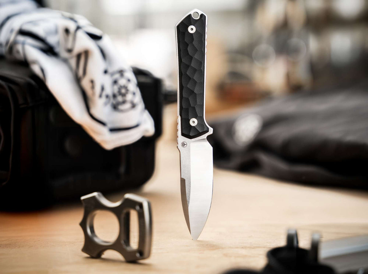 Böker Kiboku Richlite Black Rock Pattern