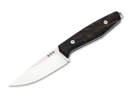 Böker AK1 Droppoint MagnaCut Maserbirke Black