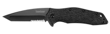 Kershaw Kuro Tanto Black Serrated