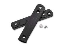 Böker BFF Packlite Griffschalen Canvas Micarta Schwarz Smooth