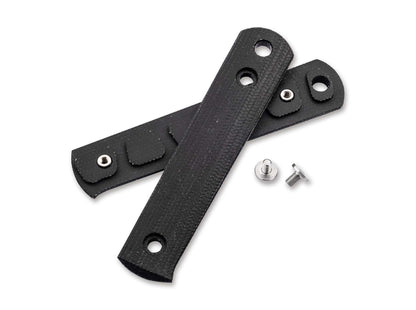 Böker BFF Packlite Griffschalen Canvas Micarta Schwarz Smooth