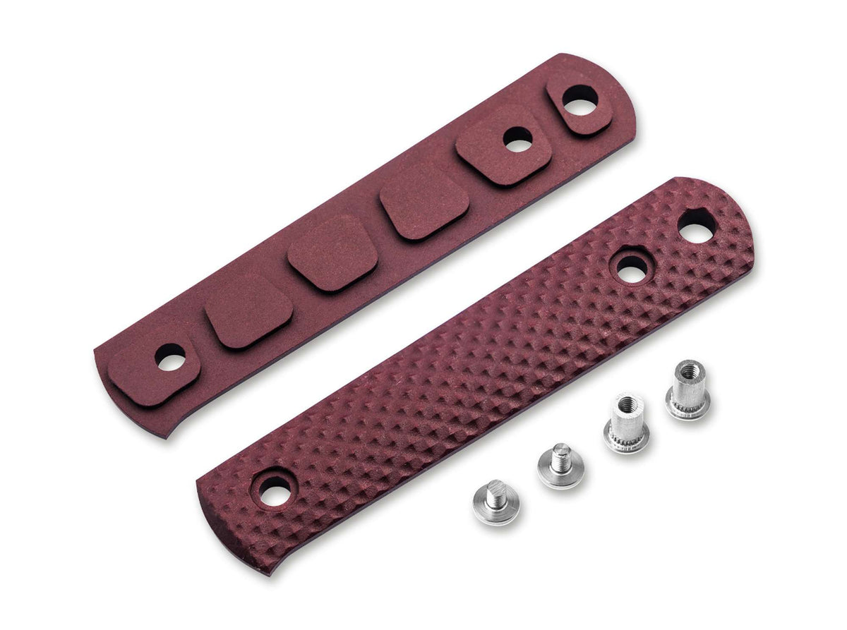 Böker BFF Packlite Griffschalen Richlite Redstone Pyramid