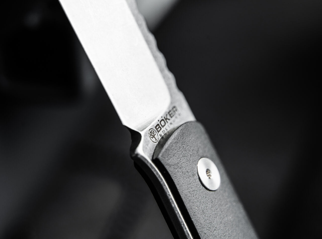Böker Manufaktur Solingen BFF Packlite Black Richlite