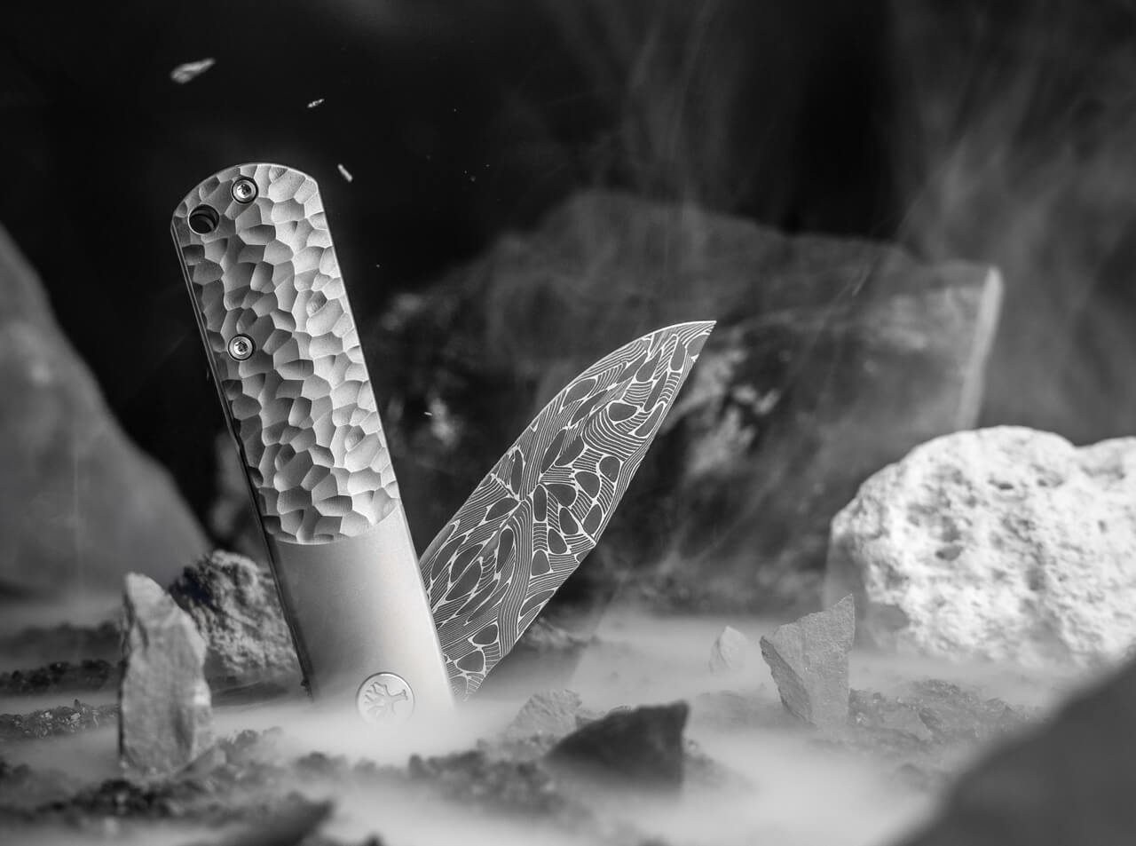 Böker Manufaktur Solingen BRLW Meteoritendamast