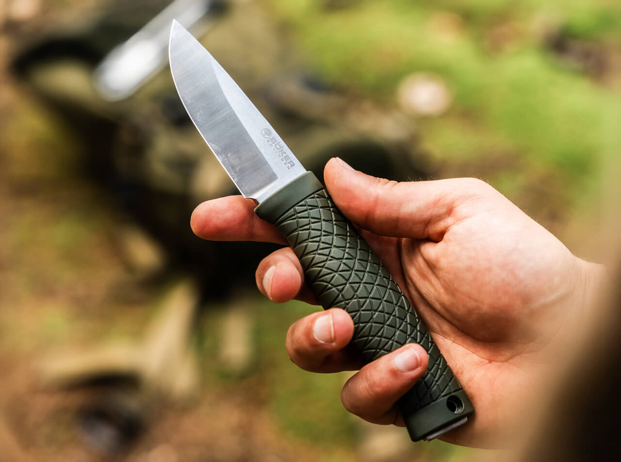 Böker Manufaktur Solingen Bronco Mini CPM3V Green