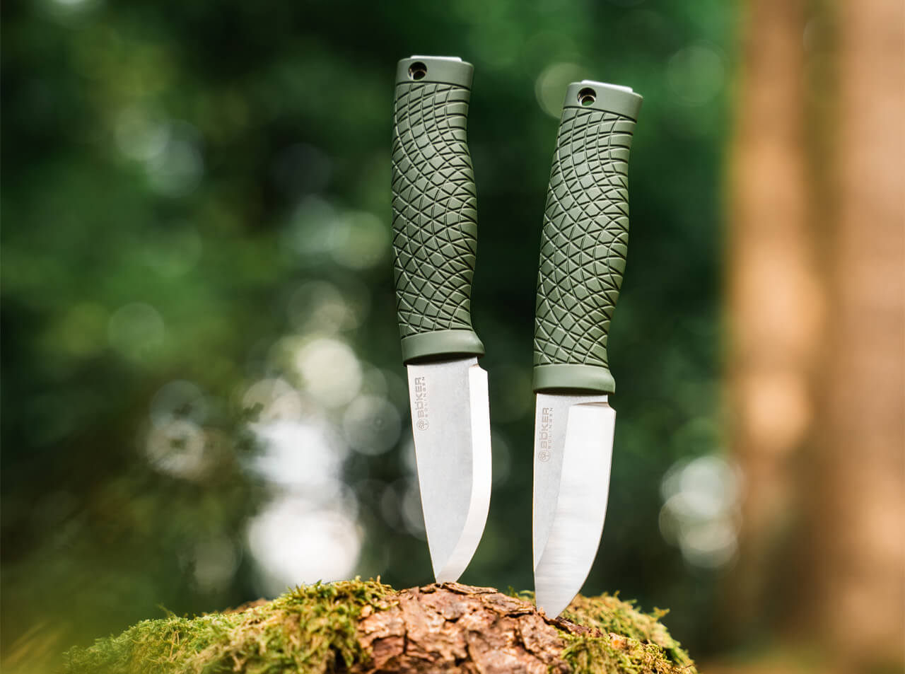 Böker Manufaktur Solingen Bronco Mini CPM3V Green Scandi