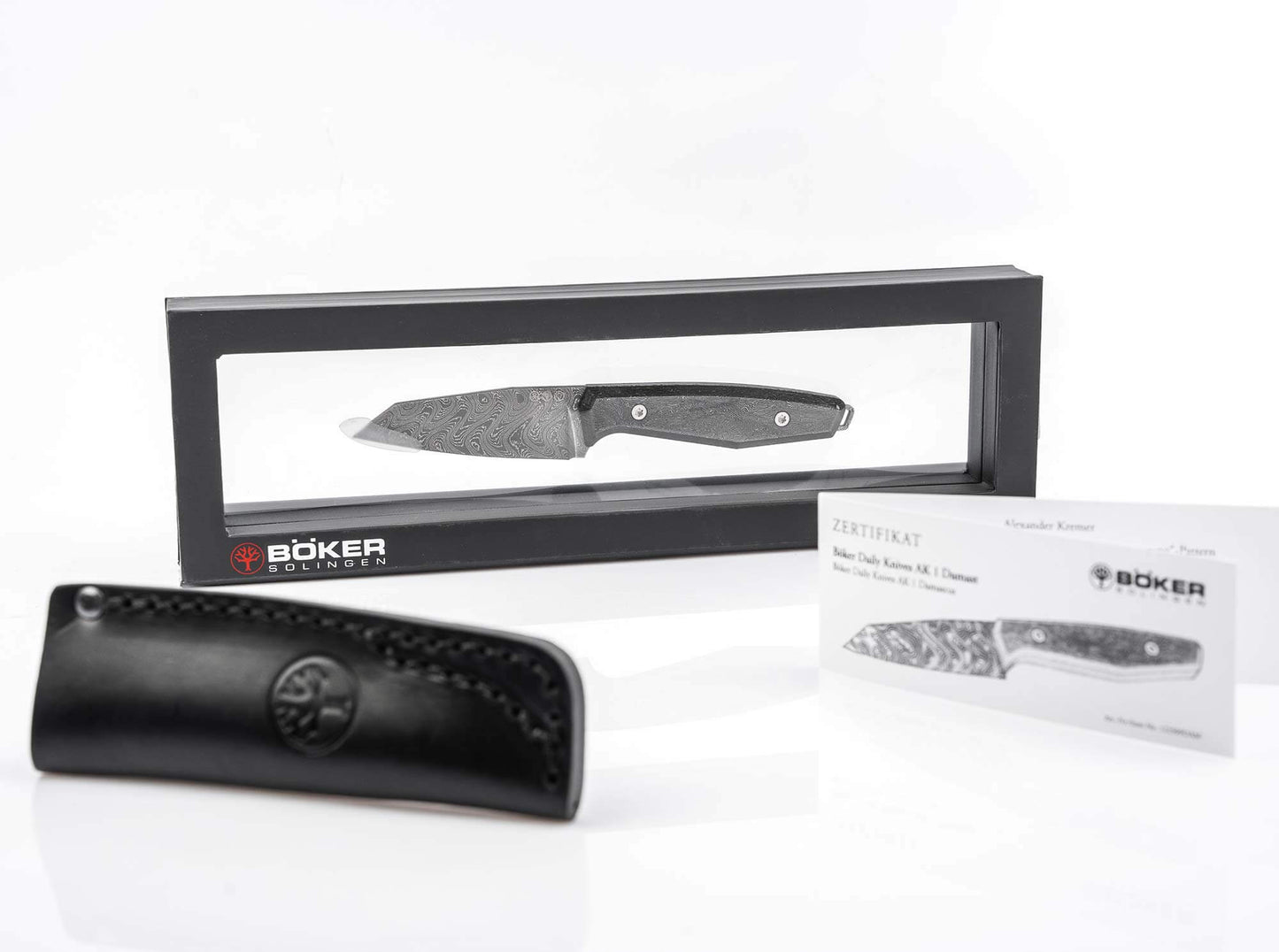 Böker Manufaktur Solingen Daily Knives AK1 Damast