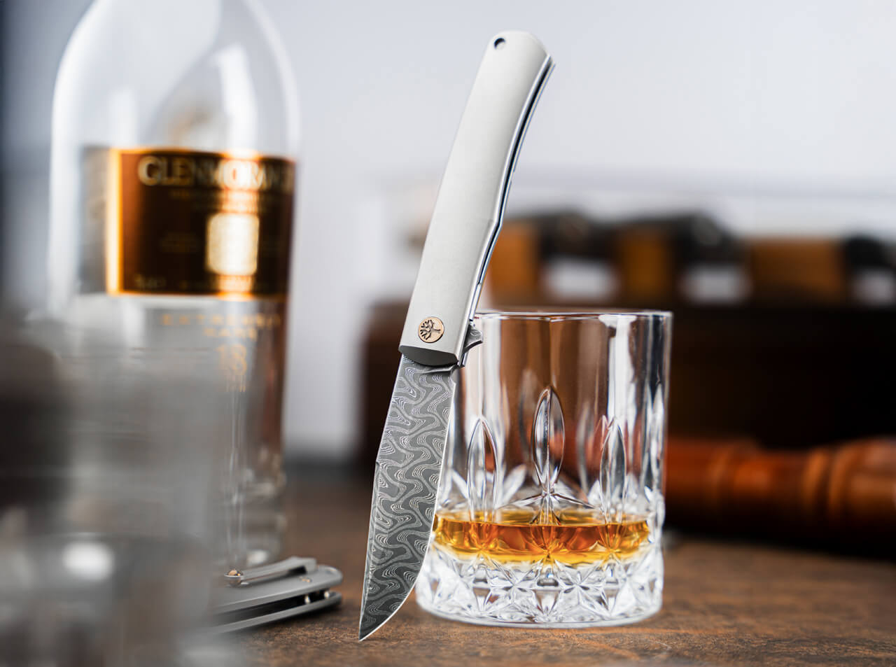 Böker Manufaktur Solingen Damast Jahresmesser 2025