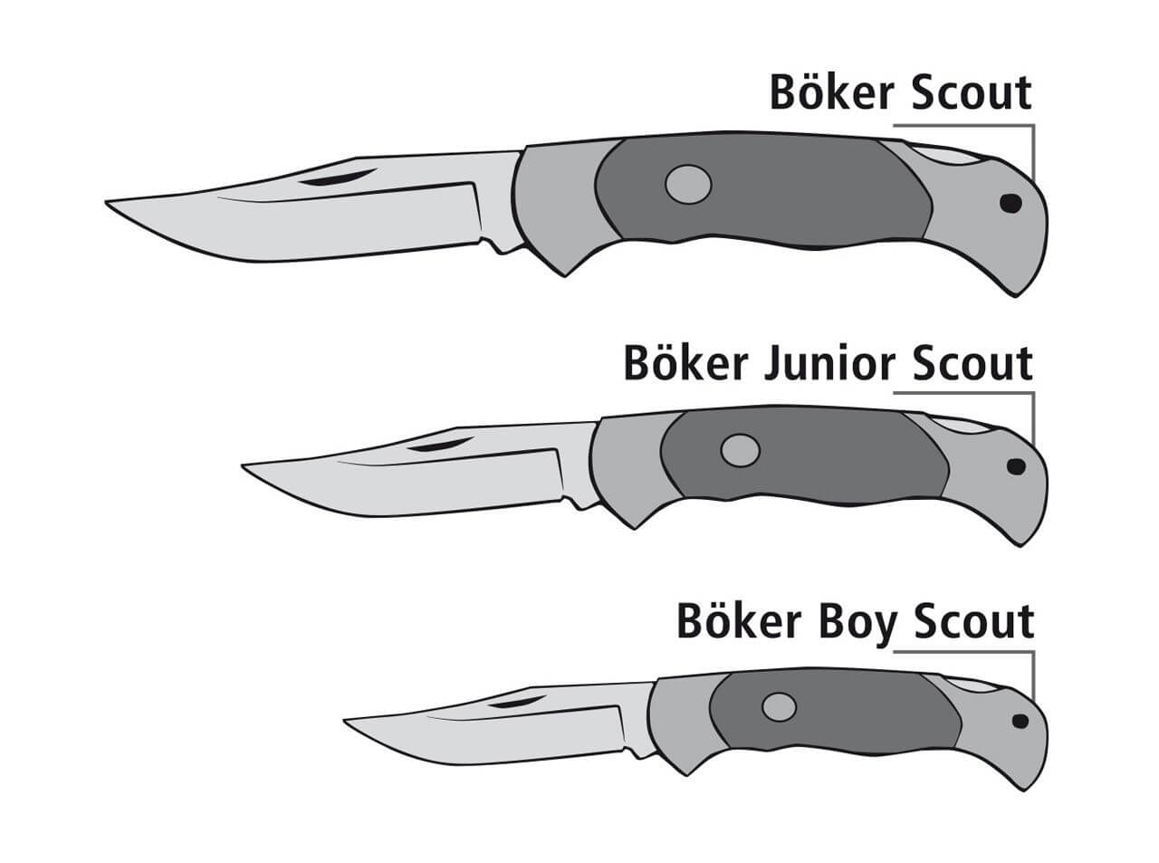 Böker Manufaktur Solingen Scout Hirschhorn