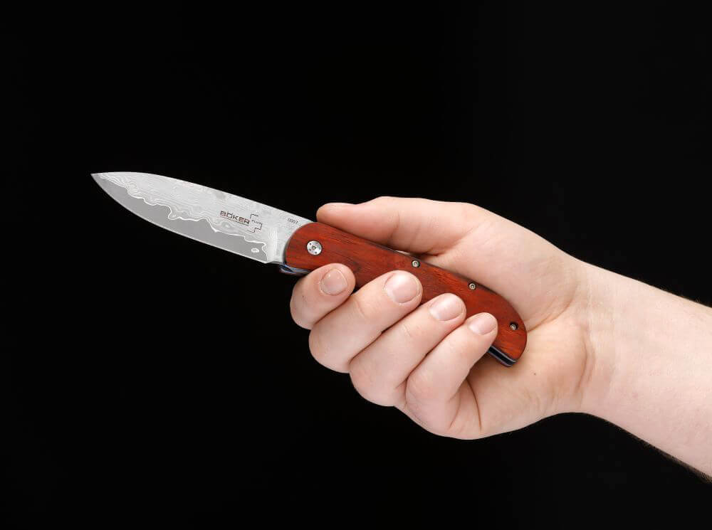Böker Plus Exskelibur I Cocobolo Damast