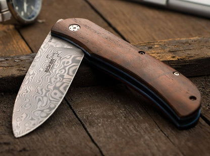 Böker Plus Exskelibur I Cocobolo Damast