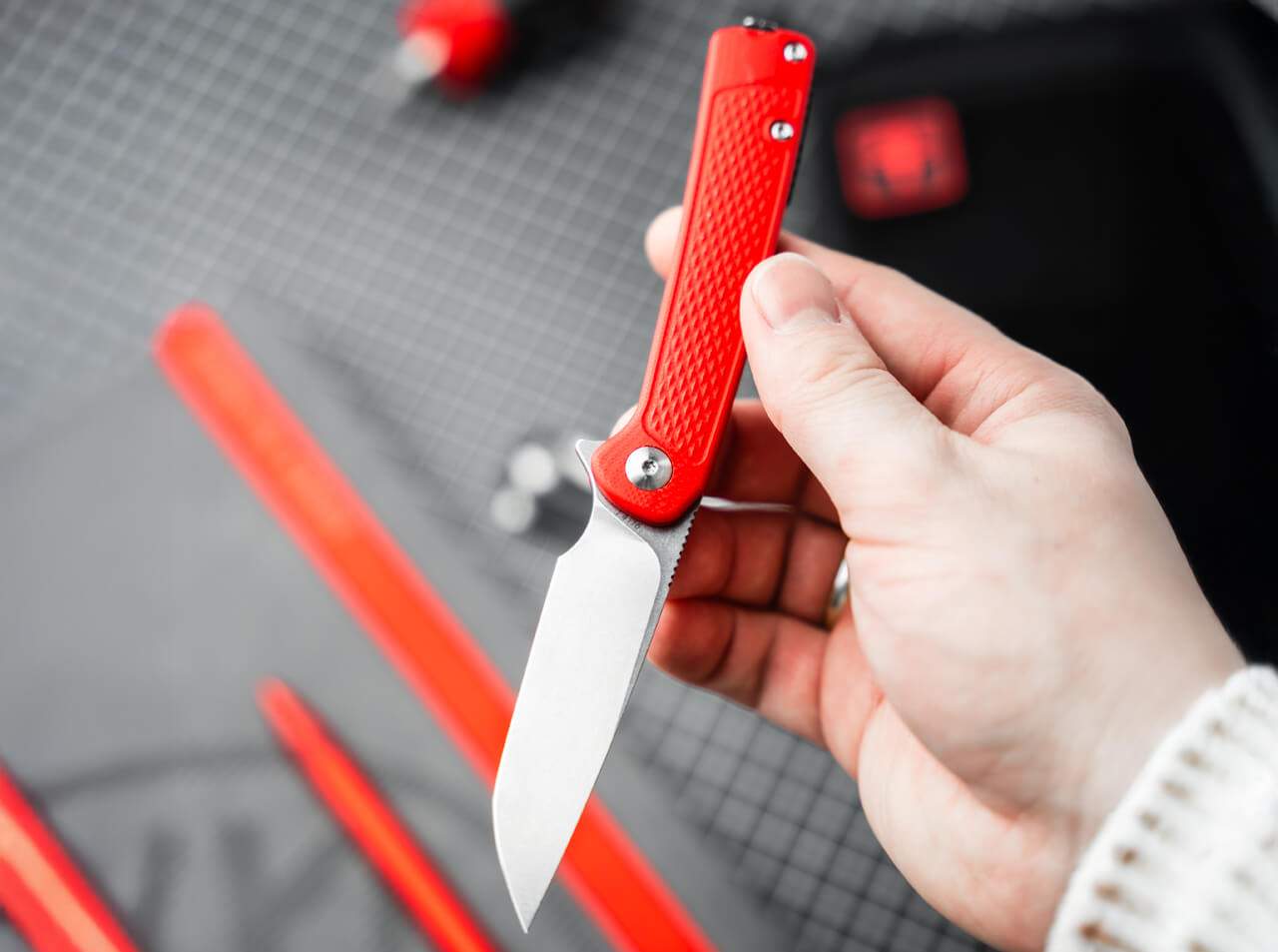 Böker Plus Fire Ant Red