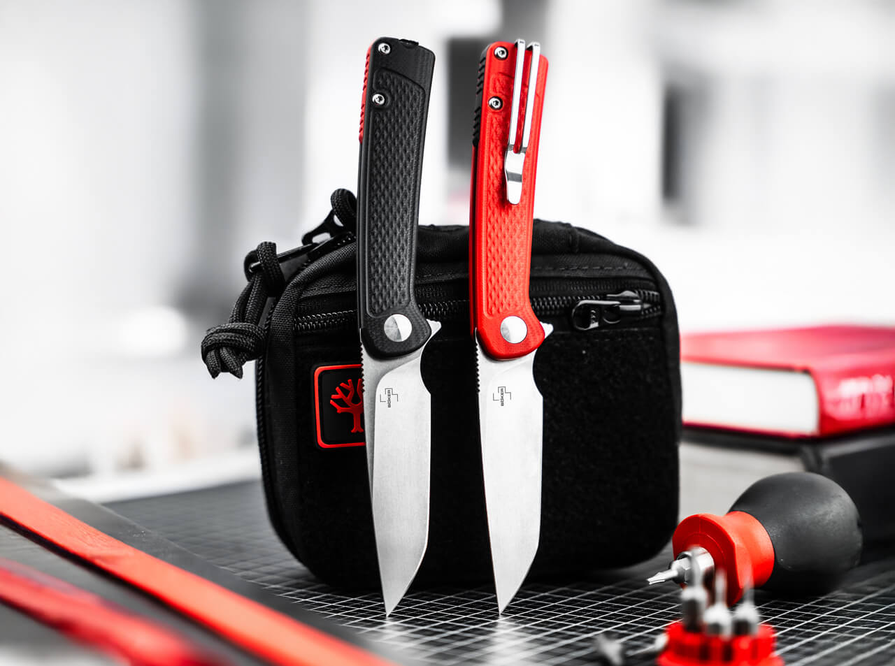 Böker Plus Fire Ant Red