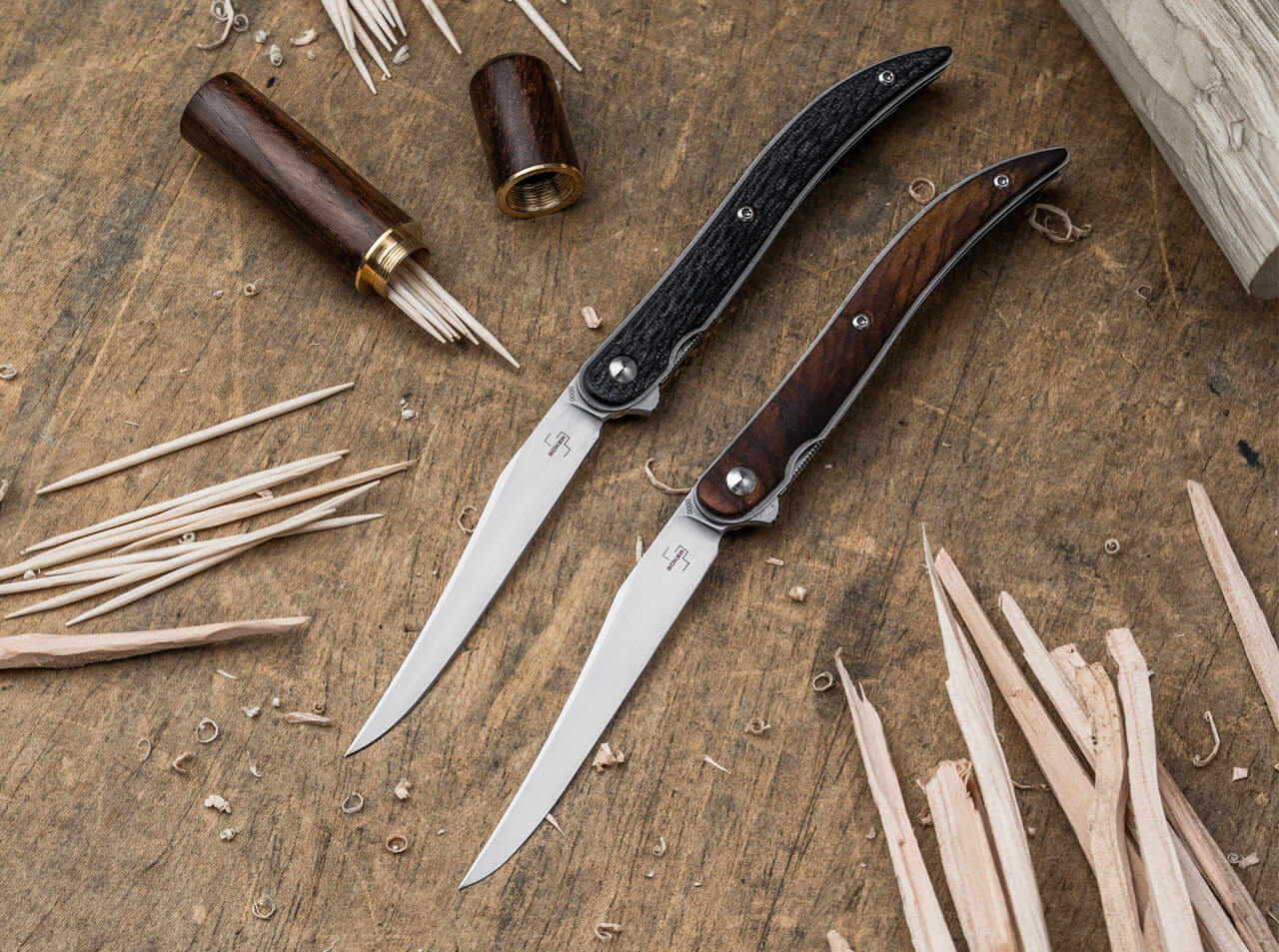 Böker Plus Urban Texas Tooth Pick Cocobolo
