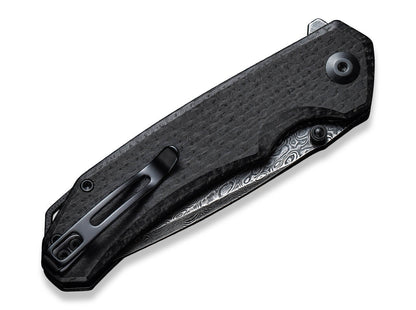 CIVIVI Brazen Damascus Micarta Black