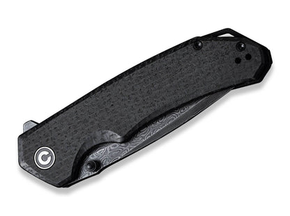 CIVIVI Brazen Damascus Micarta Black