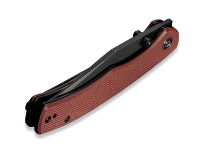 CIVIVI Clingman Nitro-V G10 Burgundy Black Stonewash