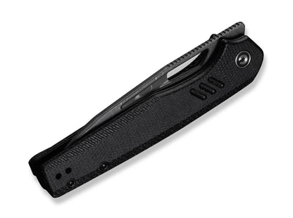 CIVIVI Guile Damascus Black Micarta