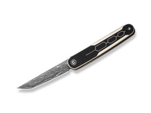 CIVIVI KwaiQ Milled G10 Ivory & Black Damascus