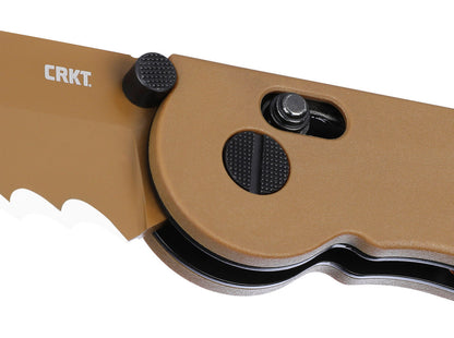 CRKT M16-14XD Querstangenschloss Desert Veff