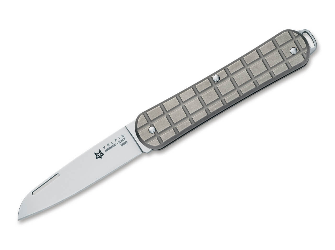Fox Knives Vulpis 130 Grenade Pattern Titanium