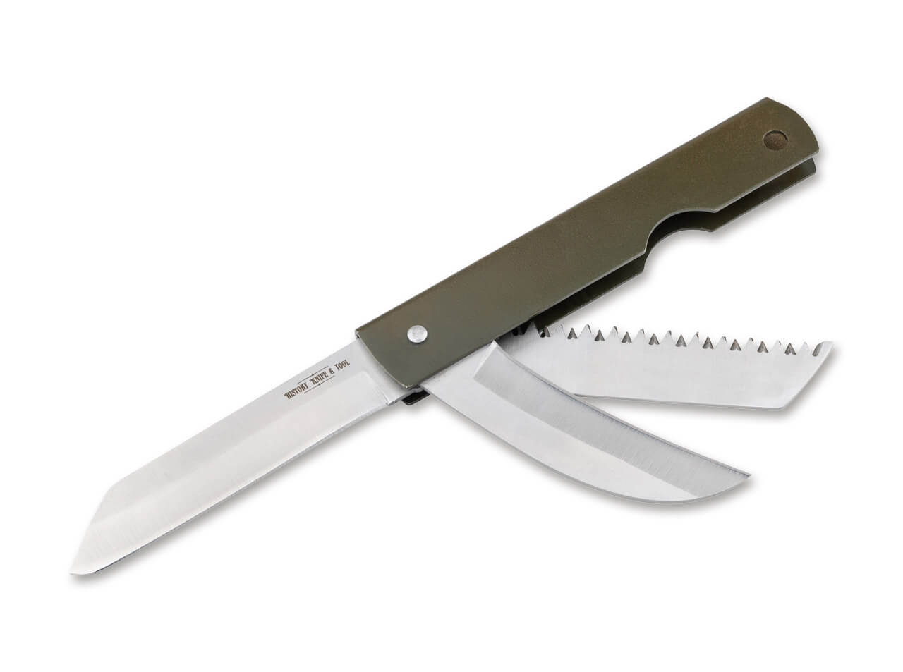 History Knife & Tool Japanese Army Pen Knife Saw & Hawkbill
