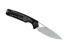 Kizer Ara S45VN Black Ti CF Gold Flake